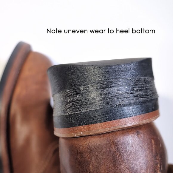 RARE Chippewa Steel Toe Brown Leather Logger Boots Mens Size 6 - Picture 8 of 12